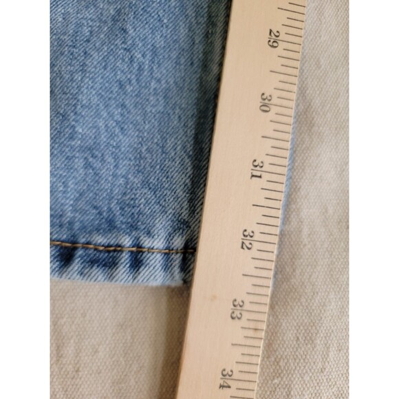 Levis 550 Mens Jeans 34x33 Relaxed Cotton Blue Mid Rise Tapered VTG 90s Y2K - Picture 3 of 16
